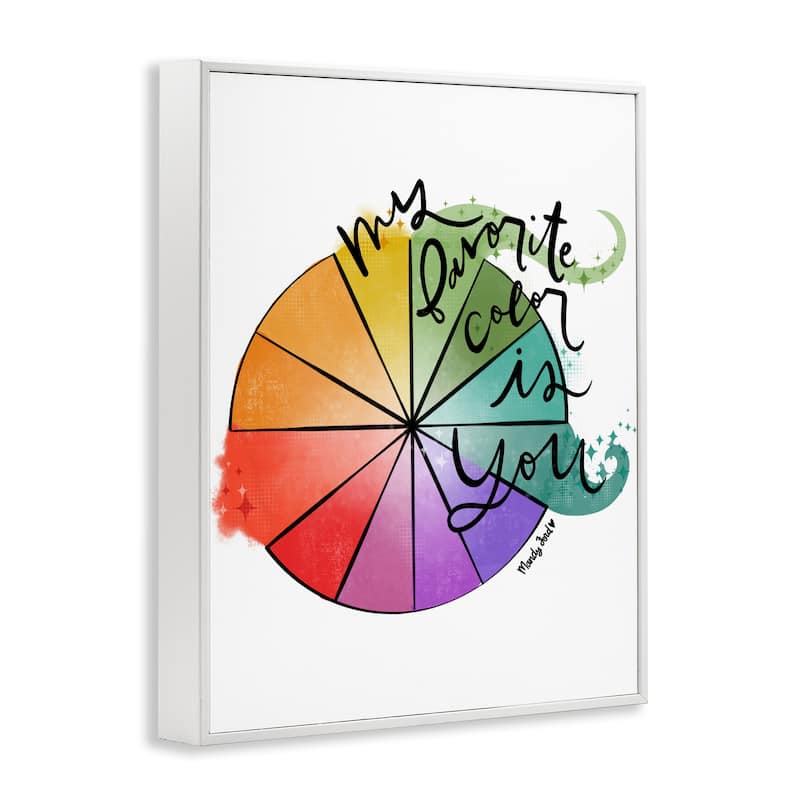 Stupell Favorite Color Is You Framed Giclee Art Design By Mandy Ford Art + Illustration