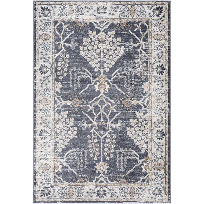 Livabliss Traditional St Tropez Floral & Botanical Area Rug