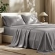 preview thumbnail 25 of 26, Bare Home TENCEL™ Lyocell Sheet Set Full - Light Grey