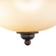 preview thumbnail 7 of 6, Monrovia 17-in W Dual Mount Semi Flush Ceiling Light or Pendant