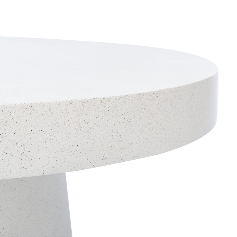 SAFAVIEH Jaria Paper Mache Round Coffee Table - 31.6" W x 31.6" L x 17.8" H