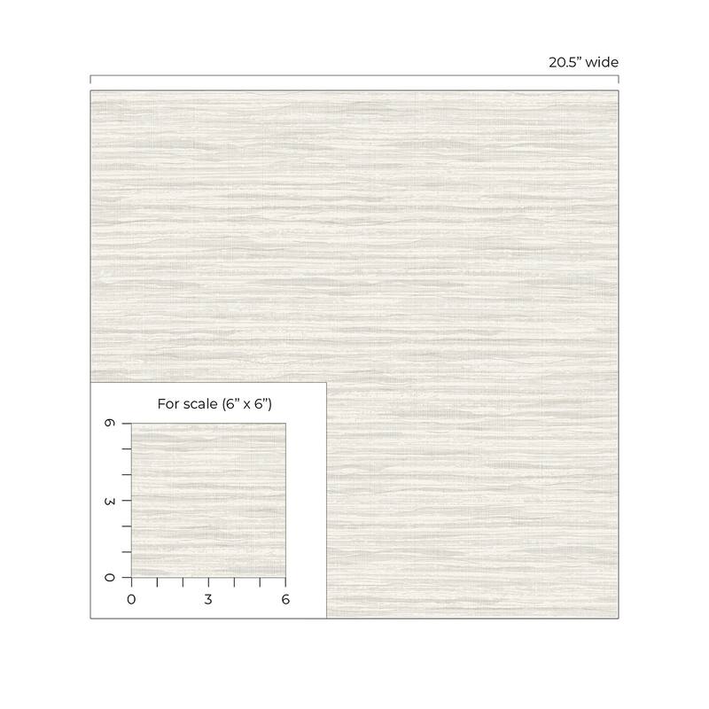 Seabrook Designs Sky Wave Stringcloth Unpasted Wallpaper