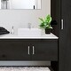 preview thumbnail 1 of 9, Highpoint Collection 15-inch Square Ceramic White Bathroom Vessel Sink White