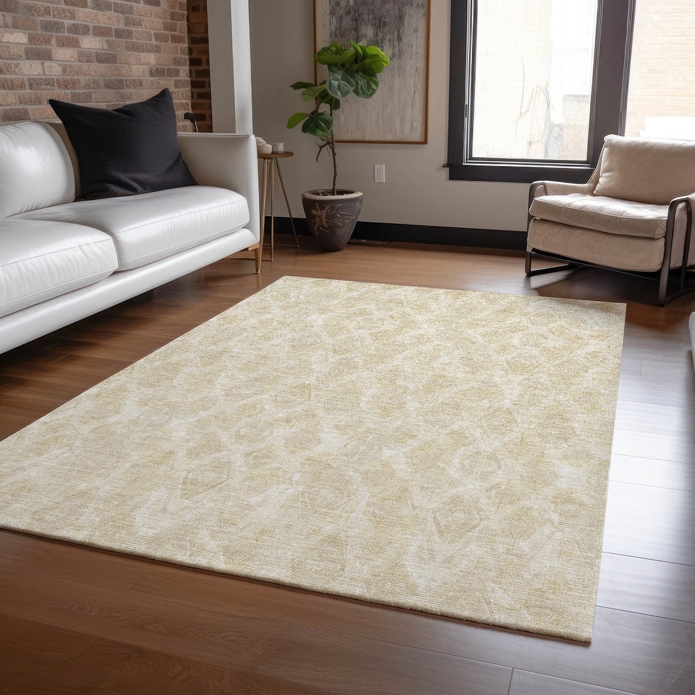 Machine Washable Indoor/ Outdoor Chantille Modern Boho Rug
