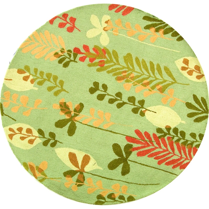 SAFAVIEH Handmade Berkeley Nando Botanical Wool Rug