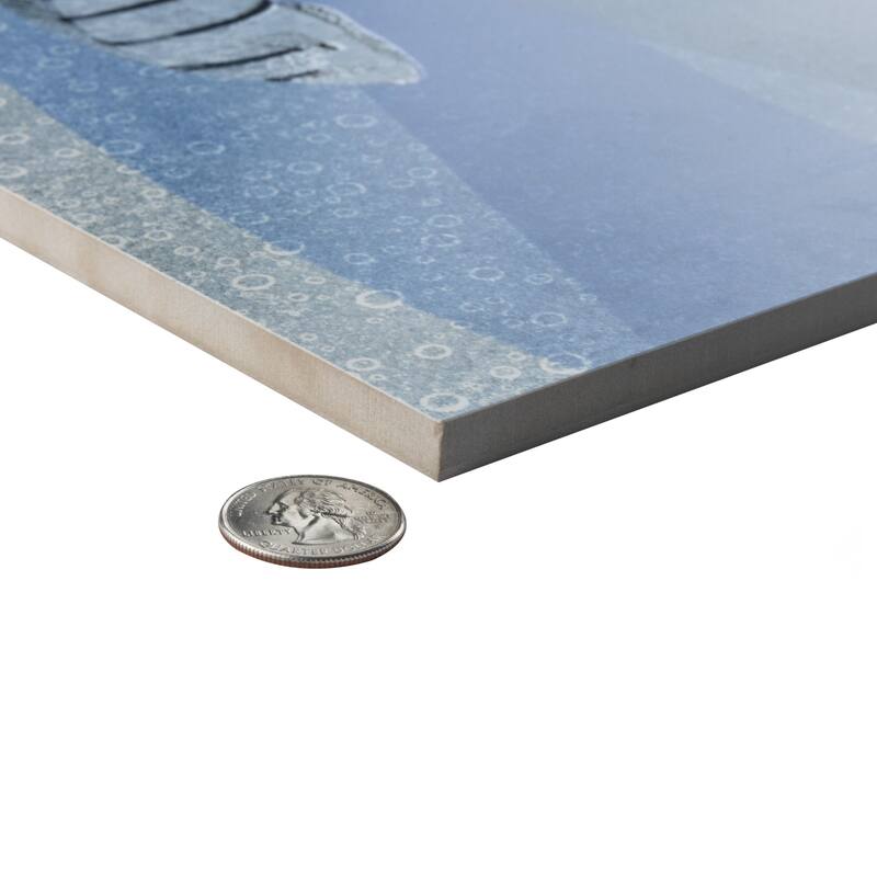 Merola Tile Dreamscape Pacific 23-5/8" x 47-1/4" Porcelain Floor and Wall Tile