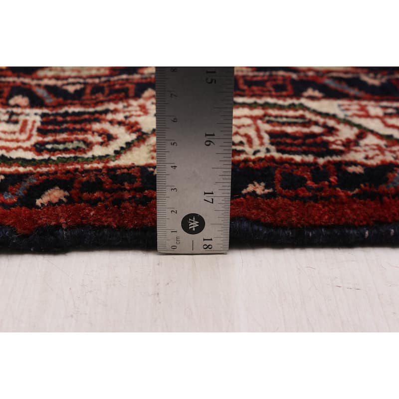 ECARPETGALLERY Hand-knotted Andelz Red Wool Rug - 3'5 x 5'4