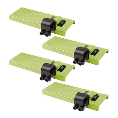 Timber Tuff Wood Beam Cutting Guide Portable Sawmill for Chainsaws (4 Pack) - 12 x 7.5 x 2.25 inches