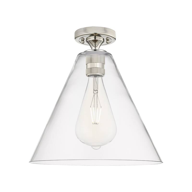 Innovations Lighting Downtown Urban - Crown Point - 1 Light 12" Berkshire Flush Mount
