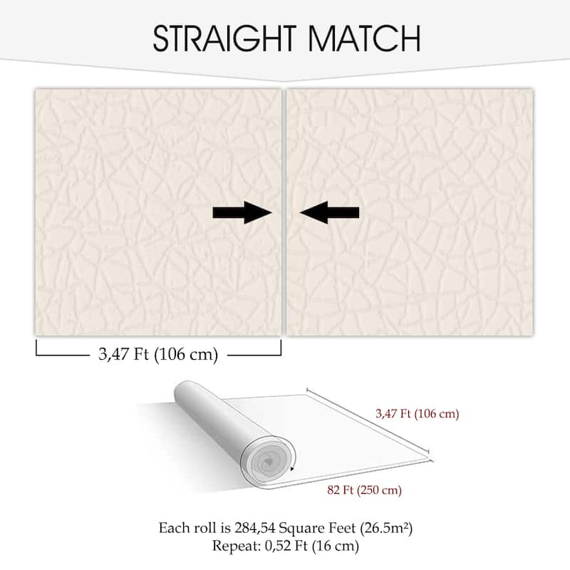 SUSSEXHOME Removable Wallpaper-Waterproof, Strippable, Light Resistance & Cleanable Wall Paper Roll-Wallpaper-Picasso