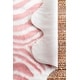 preview thumbnail 17 of 18, Nuloom Contemporary Stripped Safari Acrylic Faux Zebra Shaped Area Rug