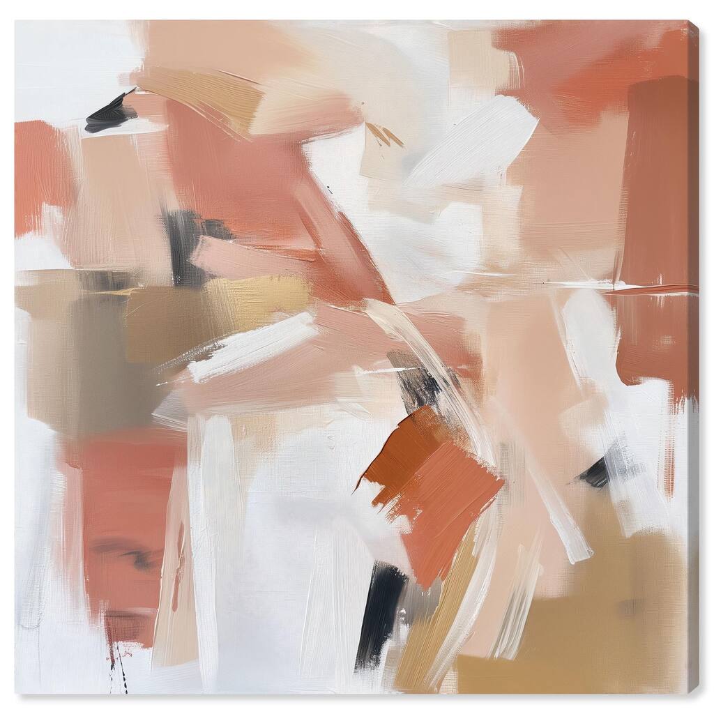 Rose and Rust I Canvas by Art Remedy, Gallery Wrapped