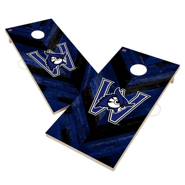 slide 2 of 6, Westfield State University Owls Cornhole Board Set 16 Years and Up