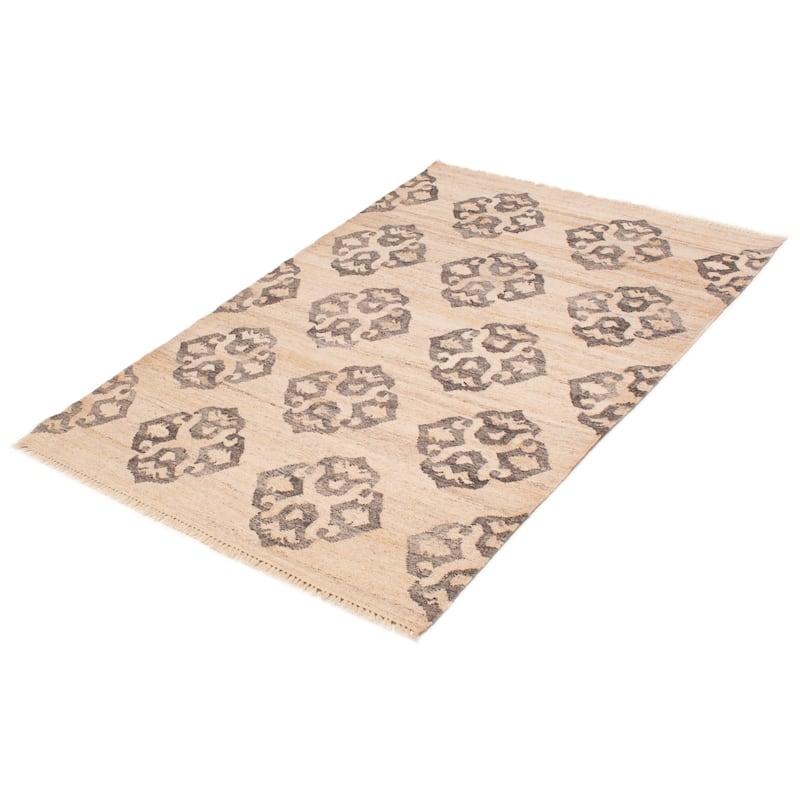 Ankara FW Beige Kilim 5'4" x 7'9" - 5'4 x 7'9