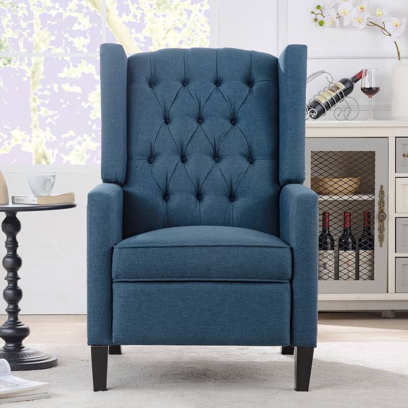 Modern Manual Wing Chair Recliner For Living Room