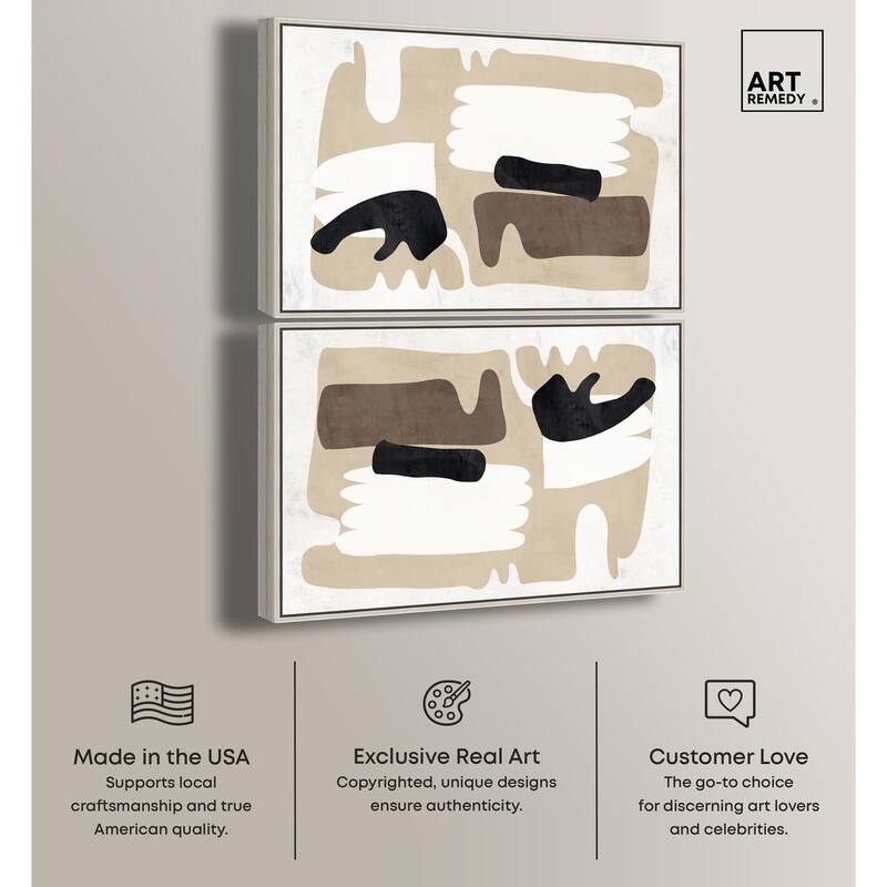 Contained Gesture I Canvas by Art Remedy