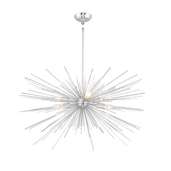 sputnik light fixture silver