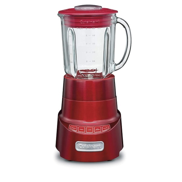 Cuisinart SPB-600MRFR 4 Speed SmartPower Deluxe Die Cast Blender; Red, Certified Refurbished
