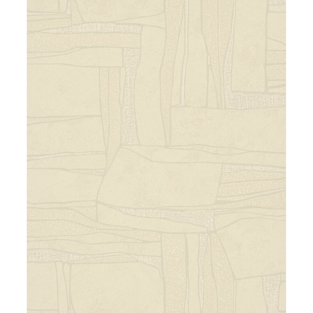 Galerie Wallcoverings Terra Collection Geometric Graphic Glitter Finish Clay on Non-woven Wallpapr Roll