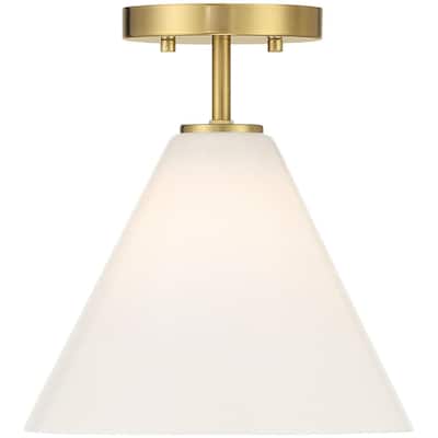 Savoy House 7-4011-1 Blair 10" Wide LED Semi-Flush Ceiling Fixture /