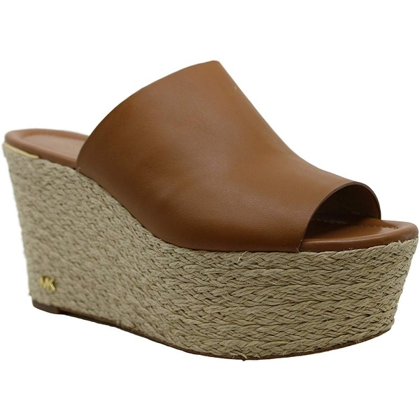 Michael michael kors cunningham leather sandal sale