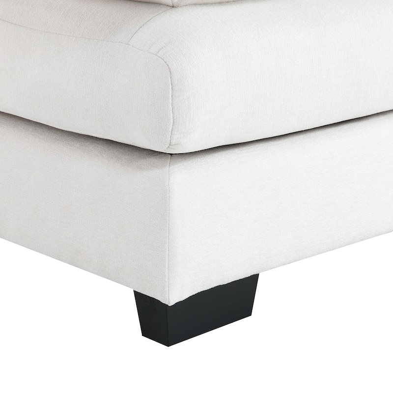 U-shaped Sectional Sofa 6-seat Upholstered Symmetrical Sofa