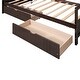 preview thumbnail 11 of 14, Twin Daybed with Storage Drawers, Pine Wood Frame for Small Spaces