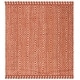 preview thumbnail 7 of 25, SAFAVIEH Handmade Natural Fiber Yanina Sisal Tassel Rug 8' Square - Rust - Square