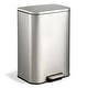 preview thumbnail 44 of 48, Fingerprint-Proof Commercial Trash Can, Stainless Steel, Soft-Close Lid, Foot Pedal, Indoor Recycling,for Kitchen/Office