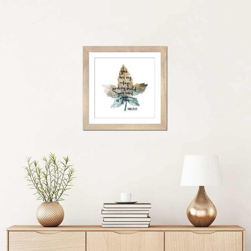 iCanvas "Psalm Leaf I" by Kimberly Allen