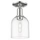 Option Polished Nickel / Clear