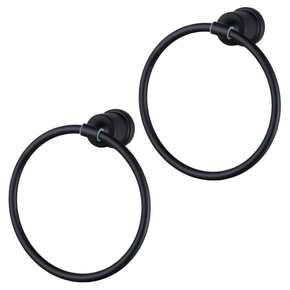 2PCS Wall Mounted Towel Ring