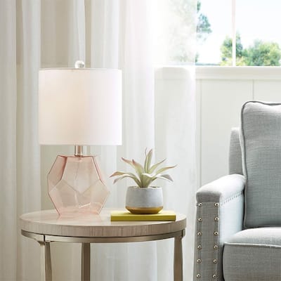 Geometric Glass Table Lamp