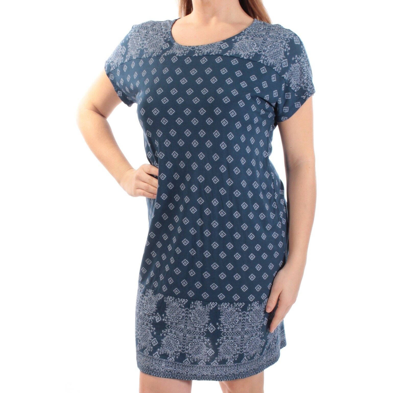 lucky brand blue dress