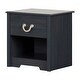 preview thumbnail 12 of 15, South Shore Navali 1-Drawer Nightstand