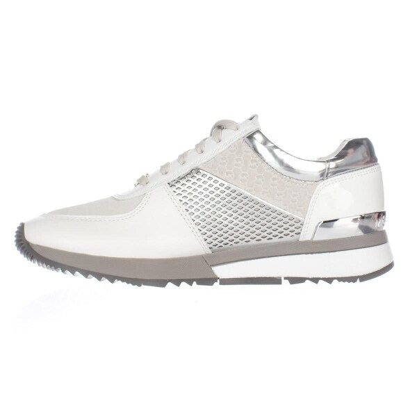 michael kors allie trainer optic white