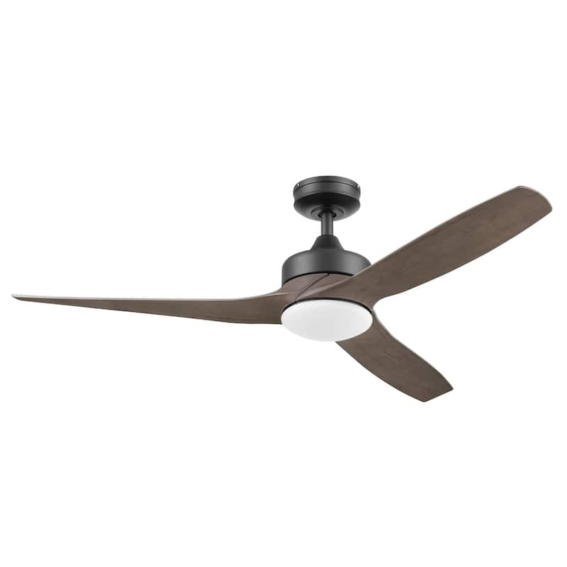 52" Honeywell Lynton Indoor/Outdoor Ceiling Fan with Color Changing LED Light, Remote Control, High Performance Blades