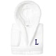 preview thumbnail 42 of 103, Sweet Kids 100% Polyester SUPER PLUSH Double Brushed Hooded Bathrobe with Navy Bookman Monogram L - Large