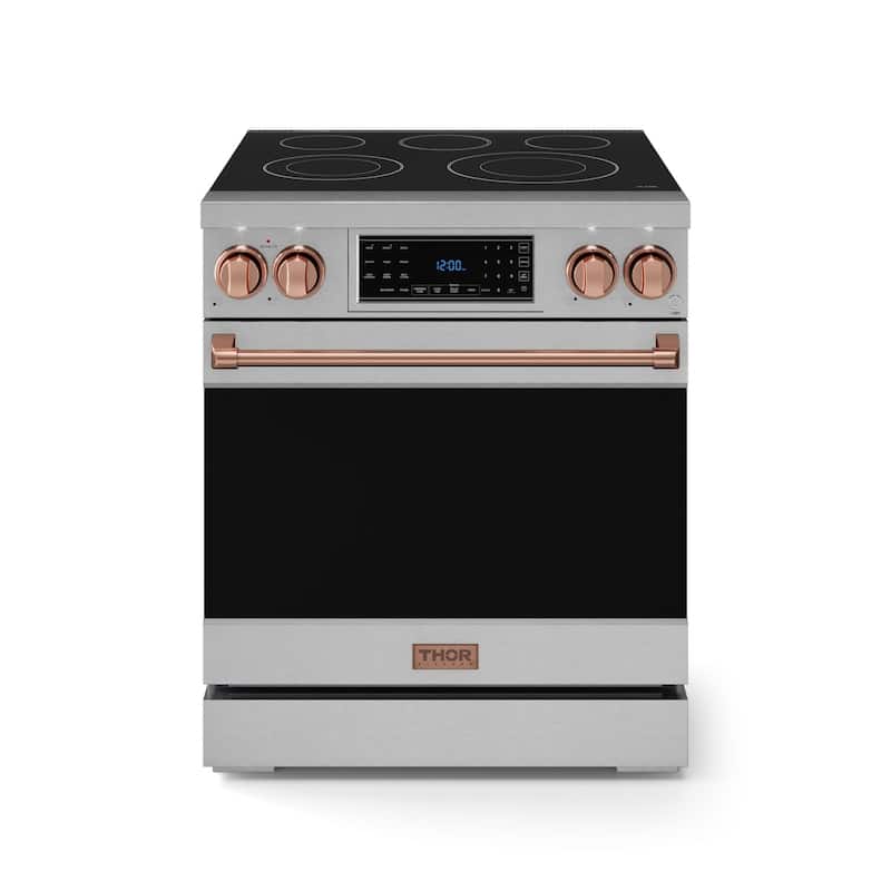 Thor Kitchen RSE30 Gordon Ramsay 4.5 Cu. Ft. Free Standing Electric - Stainless Steel / Rose Gold