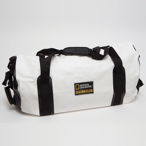 Natl Geographic Mariana Trench Dry Bag 35 Liter Black/White