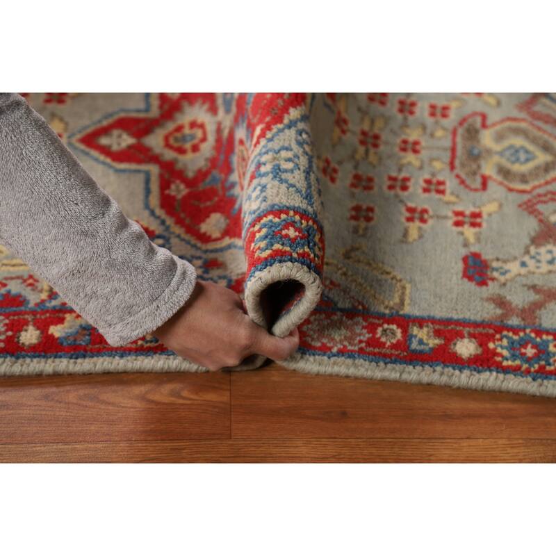 Animals Design Kazak Indian Foyer Rug Handmade Wool Carpet - 2'6"x 5'10"