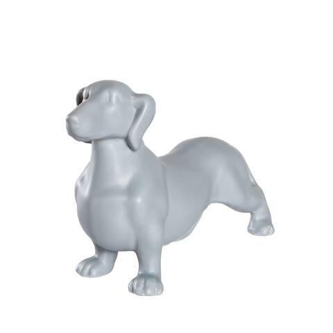 Petorama Standing Dachshund Ceramic Statue
