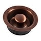 preview thumbnail 2 of 6, SinkSense Antique Copper Kitchen Sink Disposal Flange Drain with Stopper