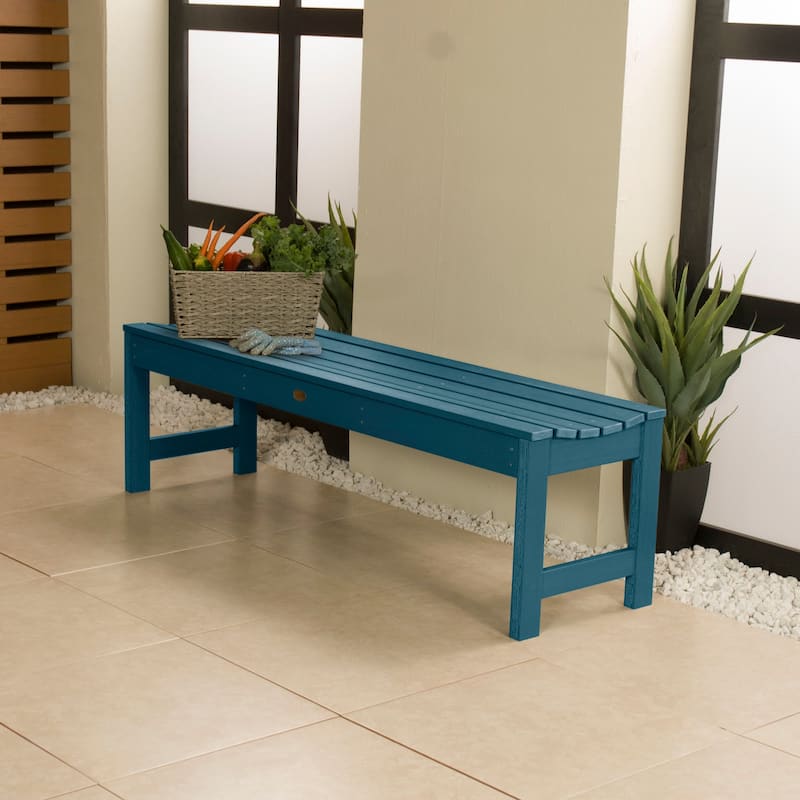 HIGHWOOD Eco-Friendly Lehigh 5-Foot Outdoor Picnic Bench