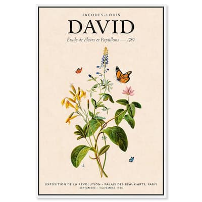 David's Delicate Flowers Canvas by Art Remedy