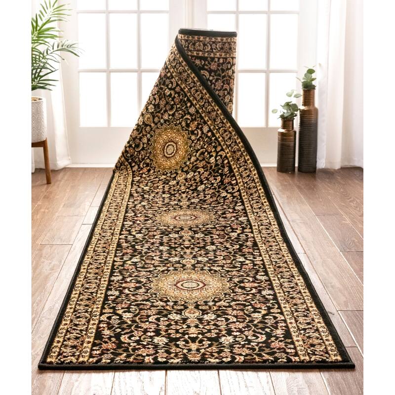 Custom Size Runner Timeless Aviva Traditional Stair Rug