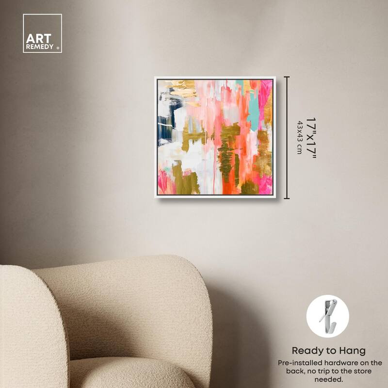 Exuberant Hues I Canvas by Art Remedy