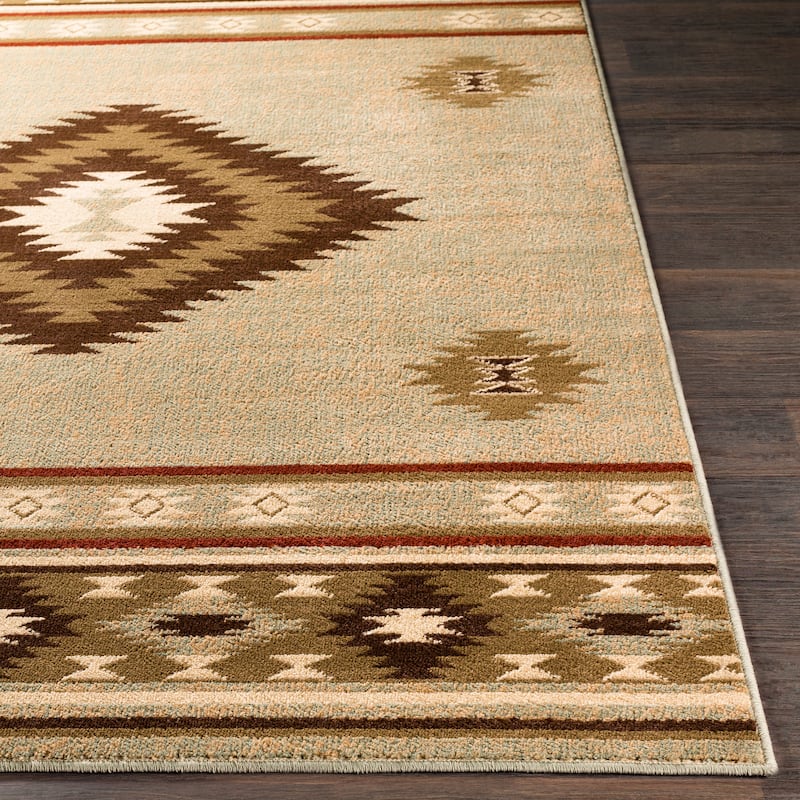 Livabliss Nurzhan Southwestern Area Rug