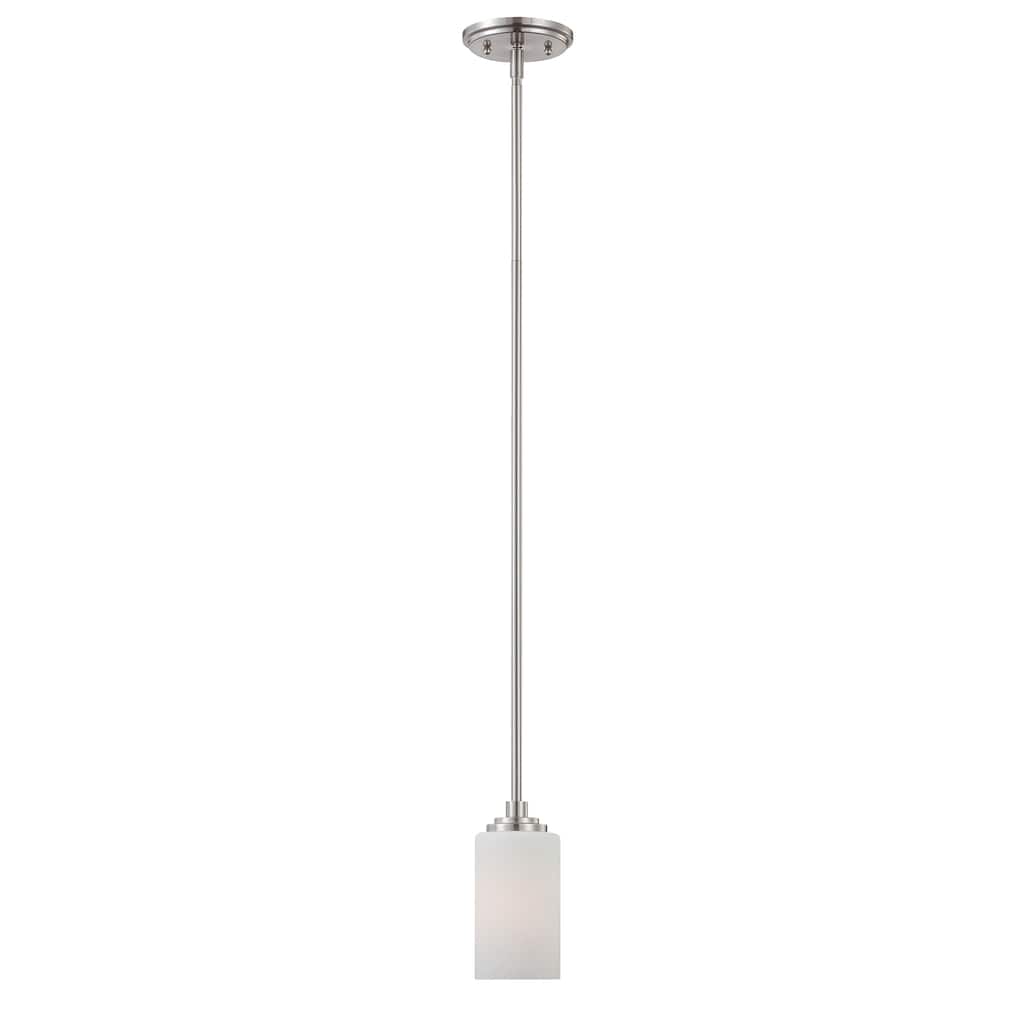 Pittman 5-inch Wide 1-Light Mini Pendant in Sienna Bronze - 5in W x 5in D x 7.5in H
