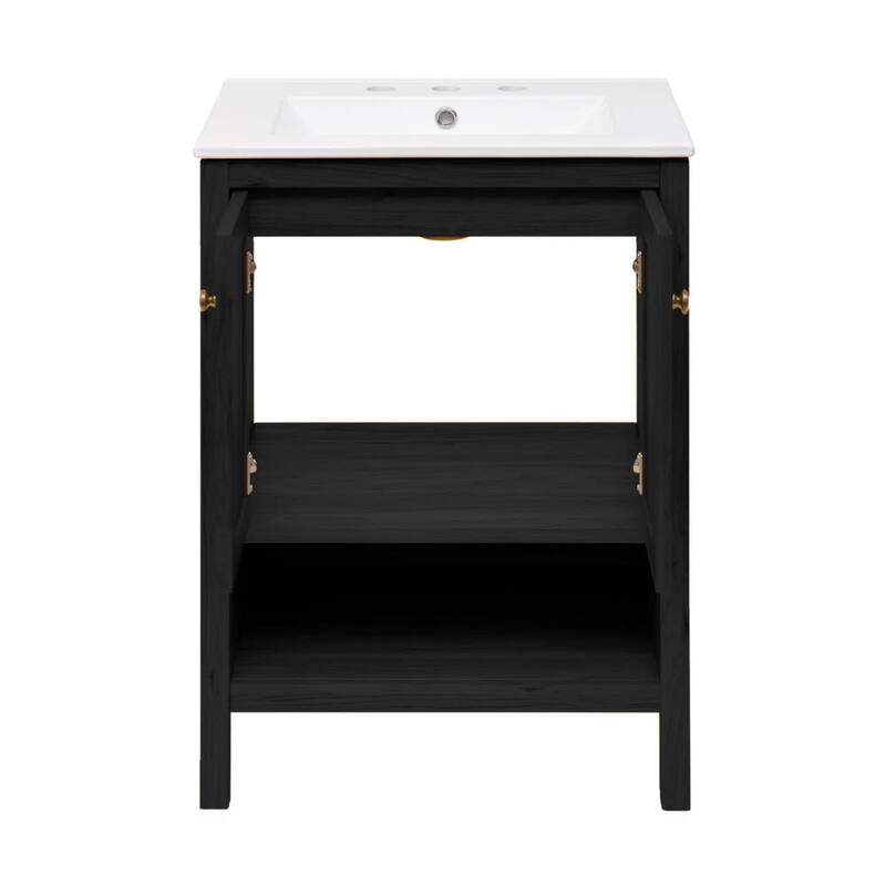 Swiss Madison SM-BV0601-3W Chateau 24" Free Standing Single Basin